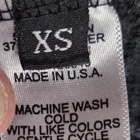 Aviator Nation Navy Blue Ninja Pullover Hoodie Zip Pocket Size X-Small - Picture 10 of 13